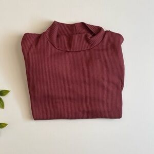 olivia rae ribbed turtleneck